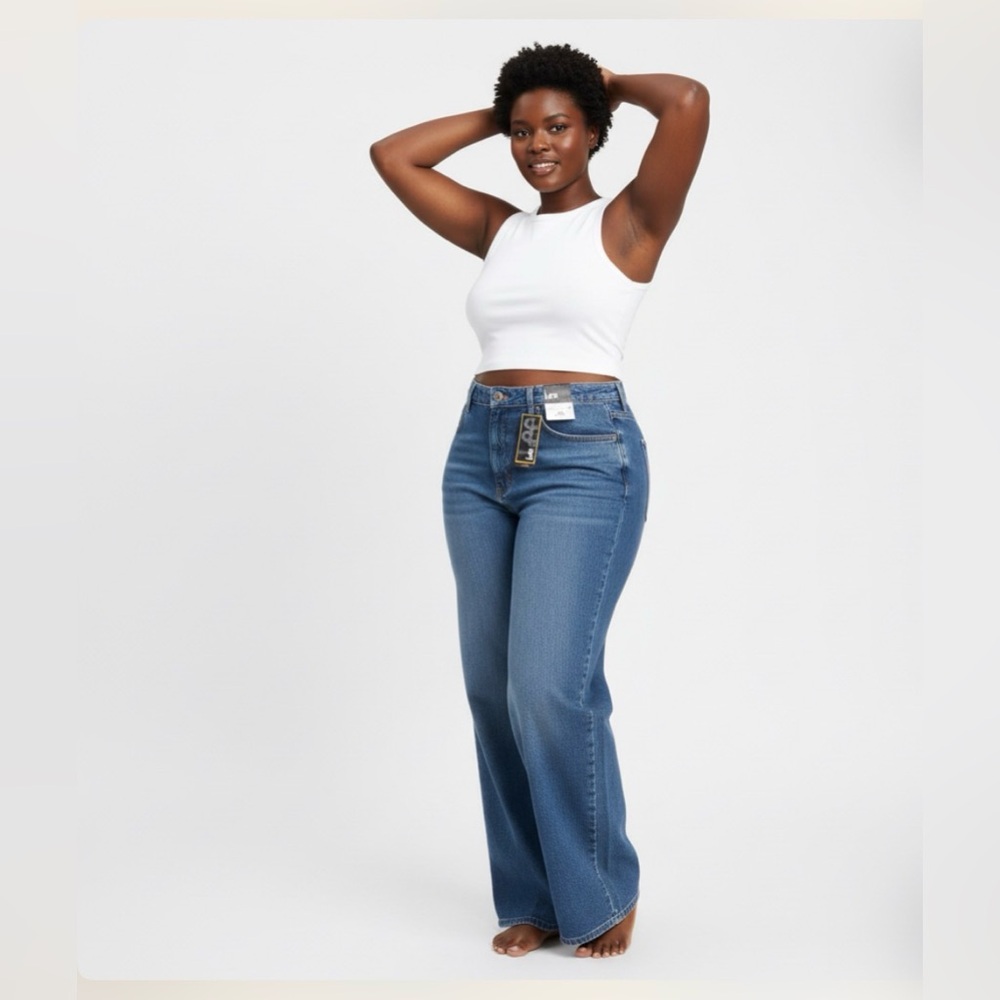 Lee Women's Flare Jeans in Blue